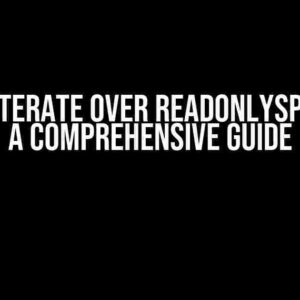 How to Iterate Over ReadOnlySpan in F#: A Comprehensive Guide